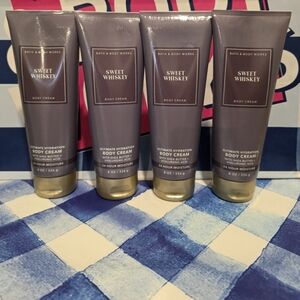 Sweet Whiskey Body Cream by Bath & Body Works - Purple